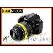 NIKON Logo Silicone Rubber Lens Band , Flash Band , Wrist Band 